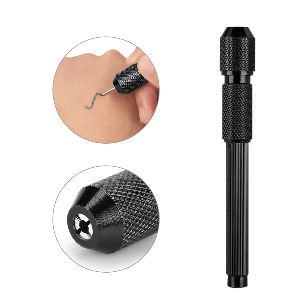 Держатель для тату-ручки из сплава маркер кожи трафарет серфера контурный