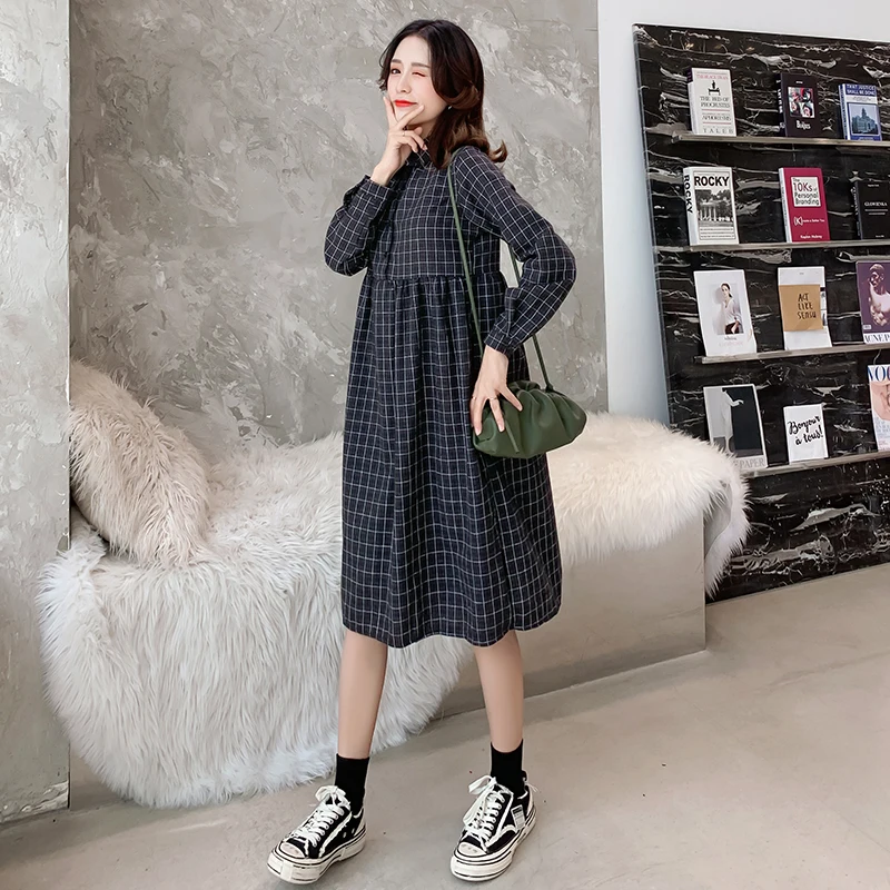 2019 Новое поступление весеннее платье для беременных женское повседневное