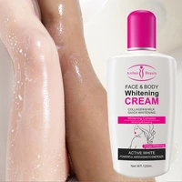 collagen milk bleaching face body cream skin whitening moisturizing body lotion skin lightening cream female skin care 120ml