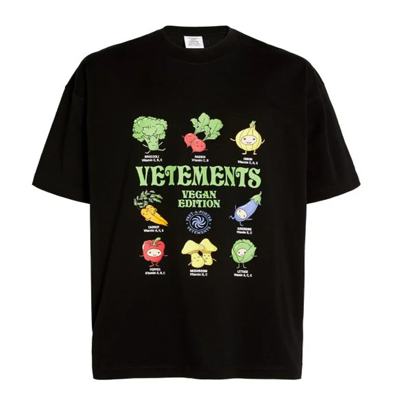 

Женская футболка в стиле High Street VTM, футболка большого размера с мультяшным дизайном, Y2K