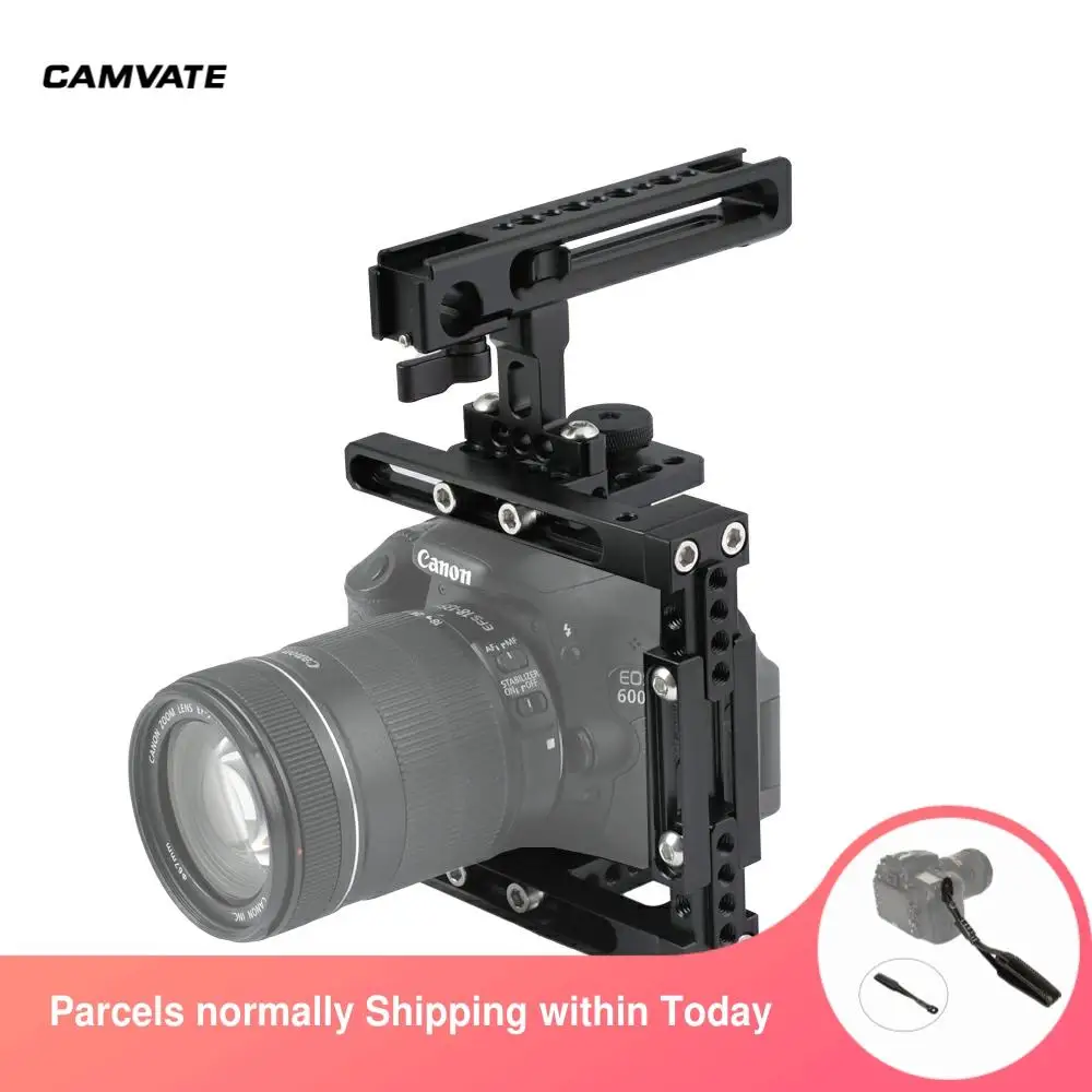

Камера CAMVATE Rig для Canon 40D,30D,6D,7D,7D650D,600D,550D,500D,450D,Nikon D3200,D3300,D5200,a58,A99,a7,a7II,GH5/GH4/GH3
