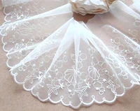 1yard width14cm fairy style bubble shell lace handmade sewing lace trims decorative skirt curtainss 2037