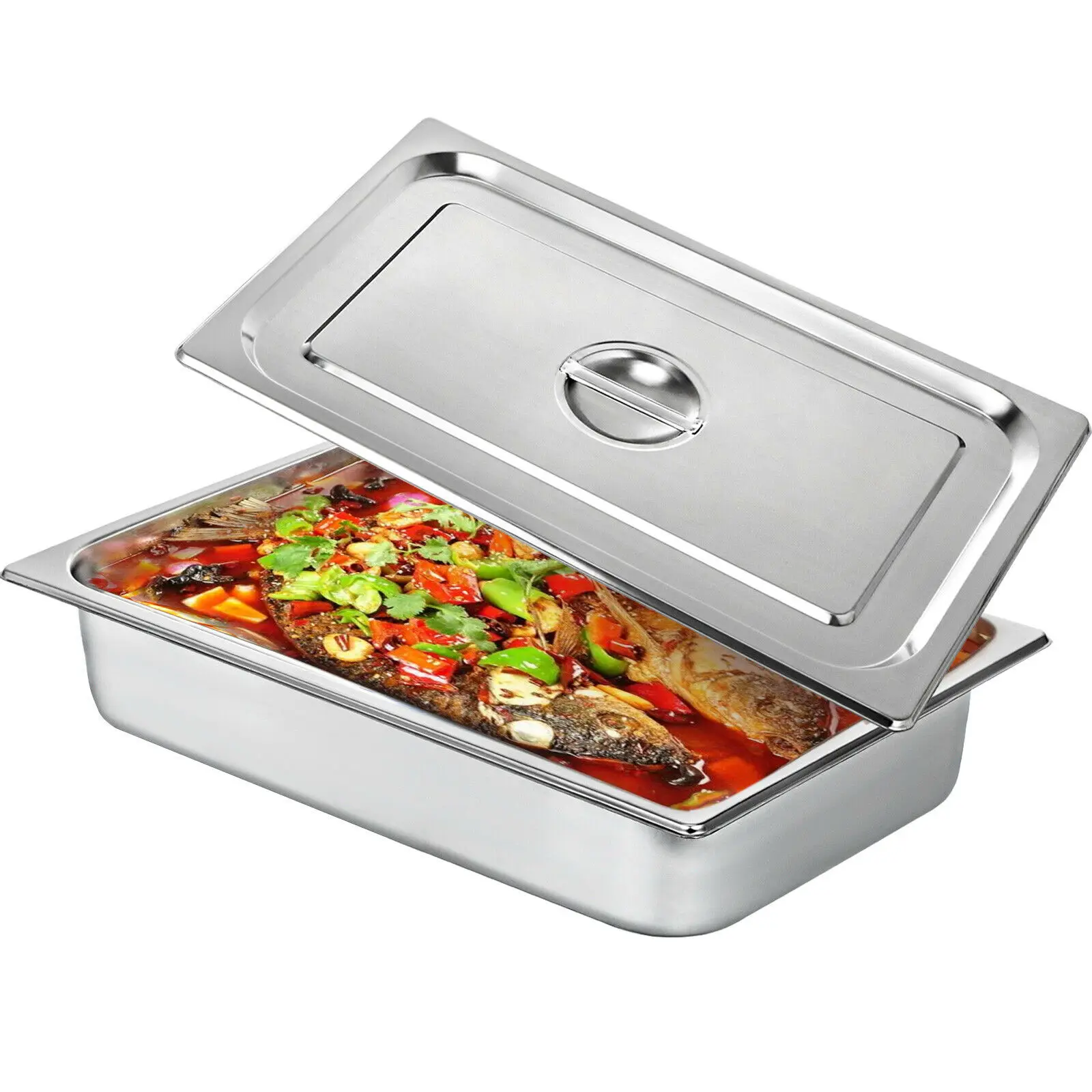 Набор из 4 противней для выпечки нержавеющей стали 50x30x10 см|Запчасти электроплиты|