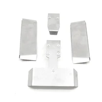 metal chassis armor skid plate protective board for 116 summit e revo slash vxl rc car parts