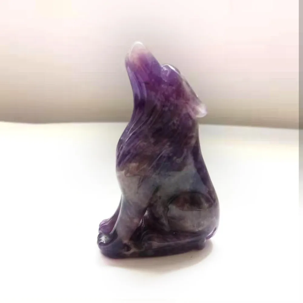 2 ''натуральный высококачественный резной кварцевый кристалл ручной работы