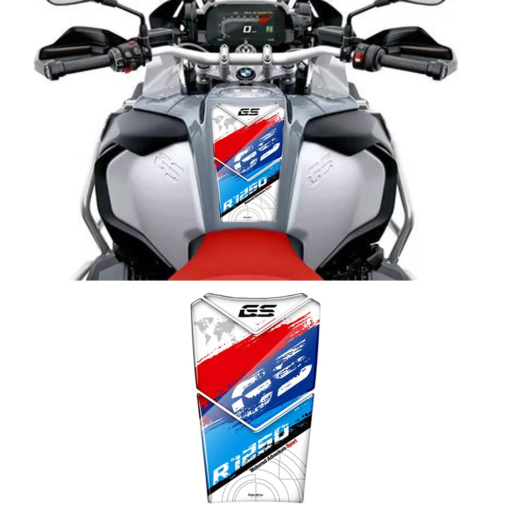 

Motorcycle Fuel Tank Protector Pad 3D Resin Sticker For BMW R1250GS R1250 GS R 1250 GS ADV Adventure 2019 2020 2021
