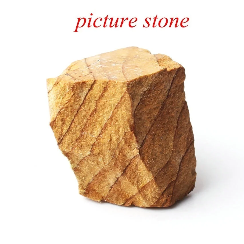 picture stone 1 шт./40-60 г натуральный Рок розовый кварц флюорит кристаллы аметиста грубый камень необработанный драгоценный камень образец минерала нерегулярные рейки заживление - Цвет: picture stone