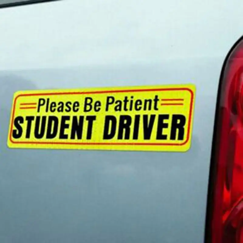 Магнит водителя безопасности знак Автомобильная Светоотражающая панель