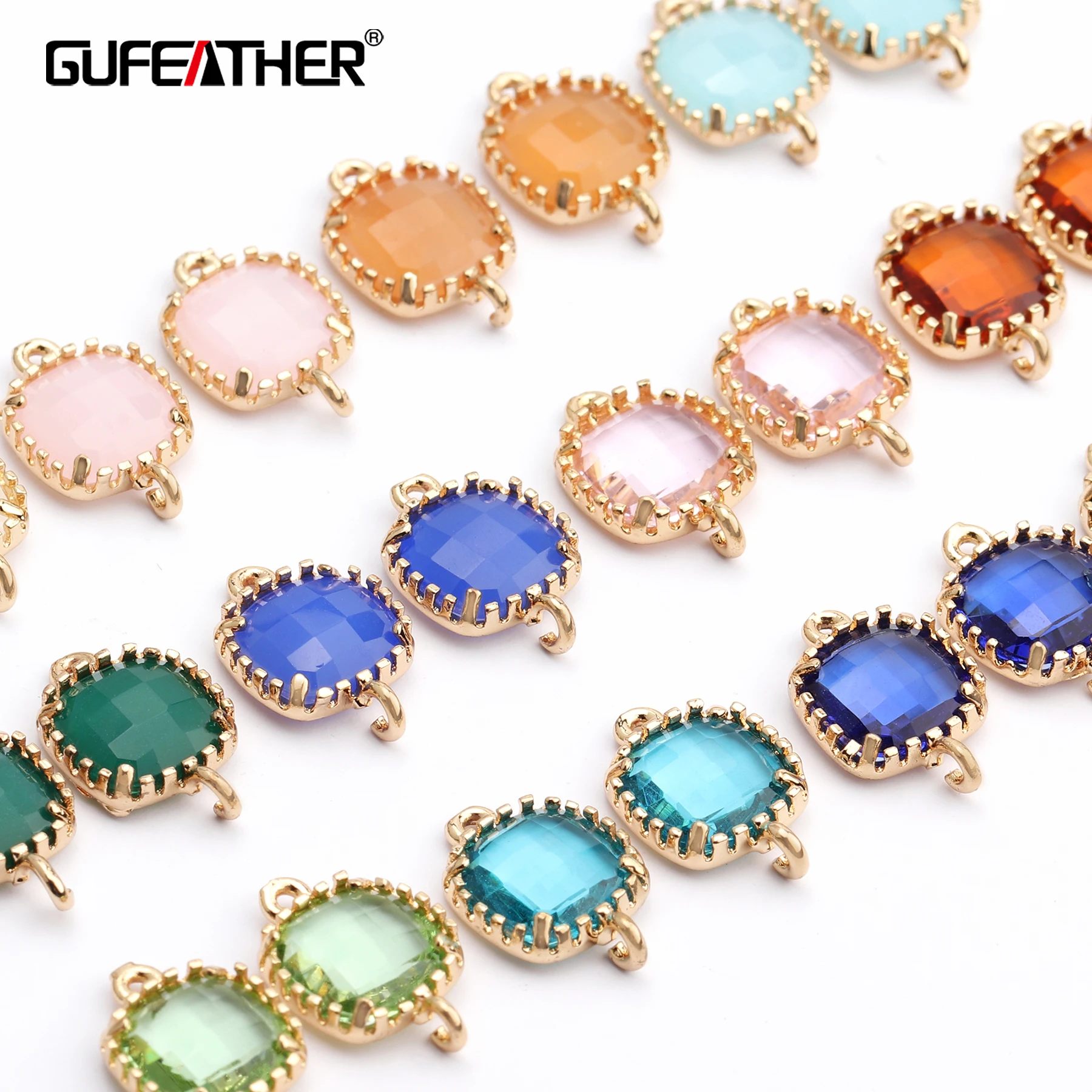

GUFEATHER M462,jewelry accessories,jewelry findings,copper metal,hand made,glass pendant,diy pendant,jewelry making,10pcs/lot