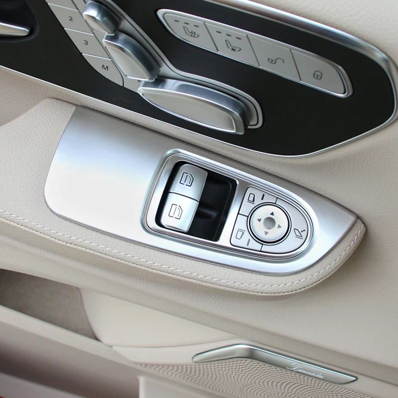 WELKINRY для Benz V CLASS Klasse W447 2014 2019 v220d V250 ABS передняя дверь интерьер подлокотник