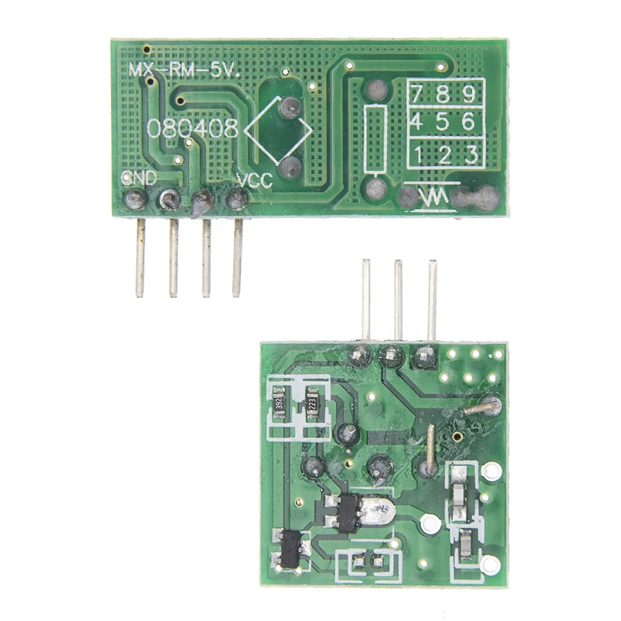 Лучшие цены 1 пара (2 шт.) 433 МГц Стандартный комплект/ARM/MCU WL|kit for arduino|rf transmittertransmitter