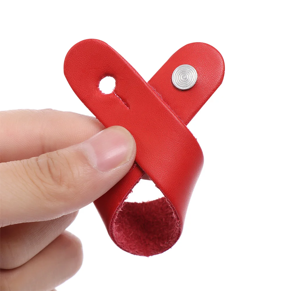 Кожаный держатель для гитарных ремней 1 шт. простая установка безопасный замок