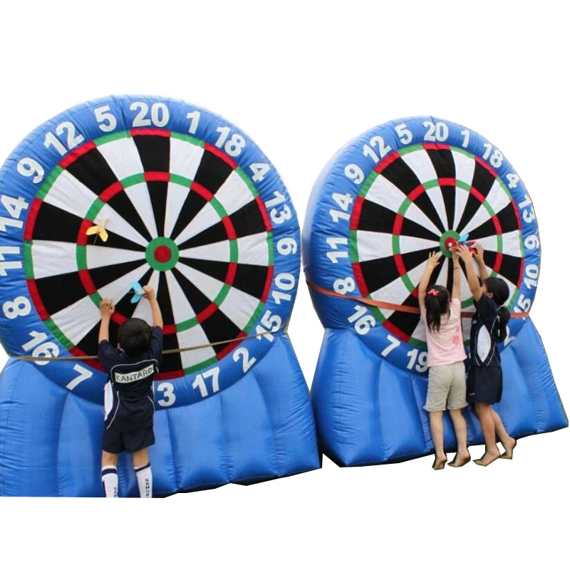 

Attractive outdoor sports game giant outdoor inflatable soccer dart board