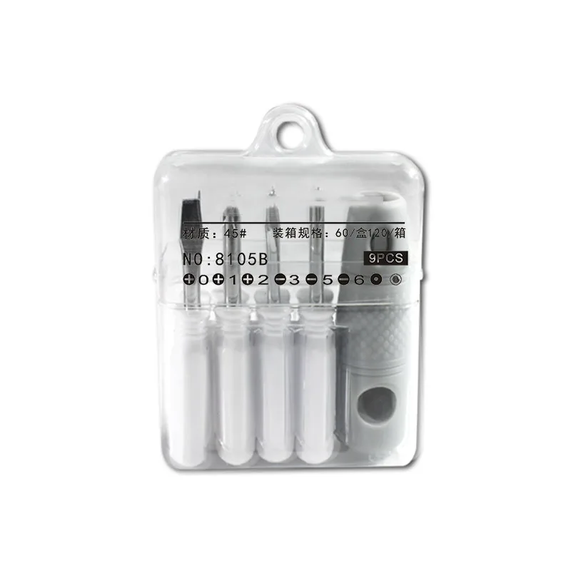

Multifunctional Magnetic Screwdriver Set With PP Handle Durable Non-slip Easy To Use Labor-saving Bit Repair Tool In Stock