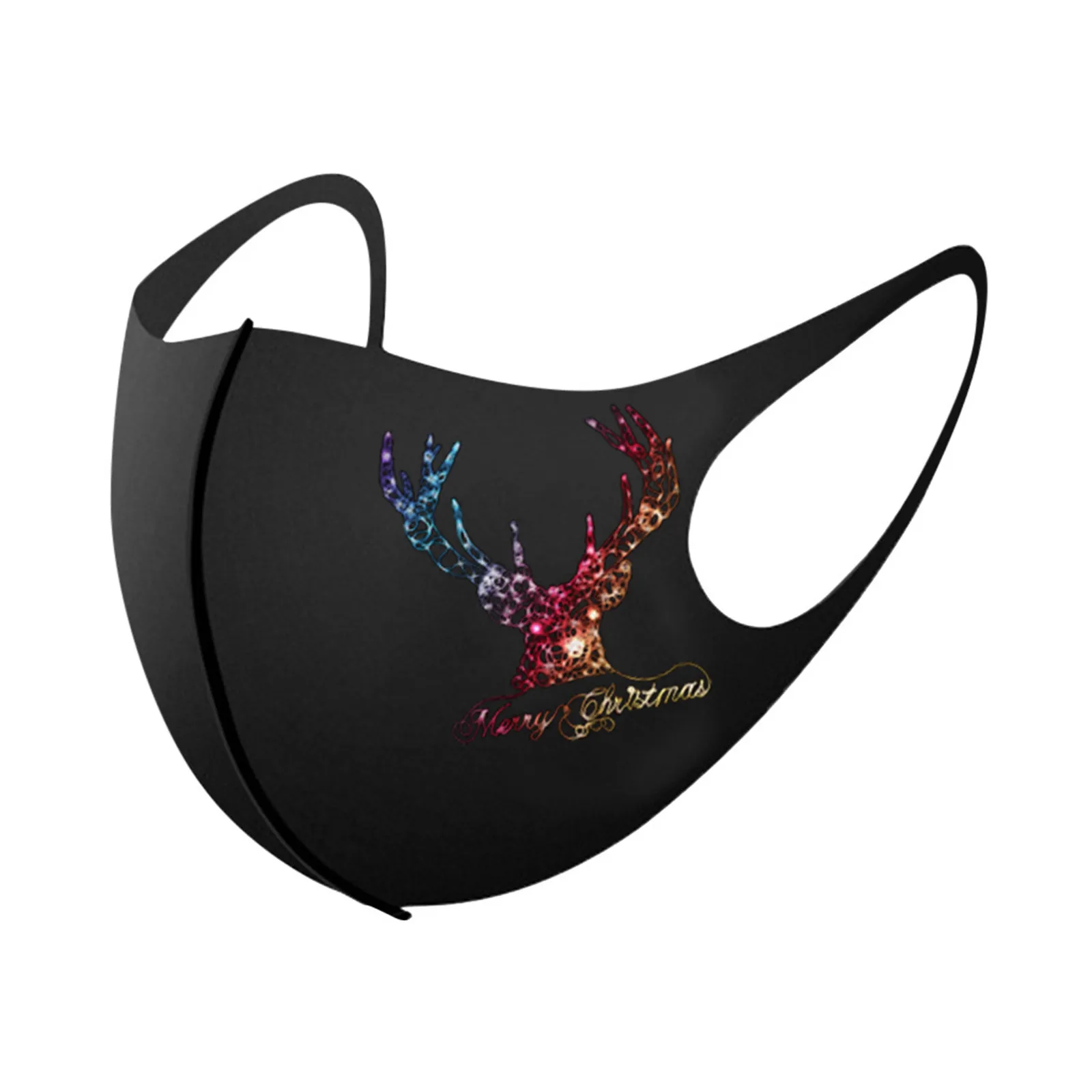 Модные маска на лицо с рисованным аниме маски наполовину для лица муфельной пыле