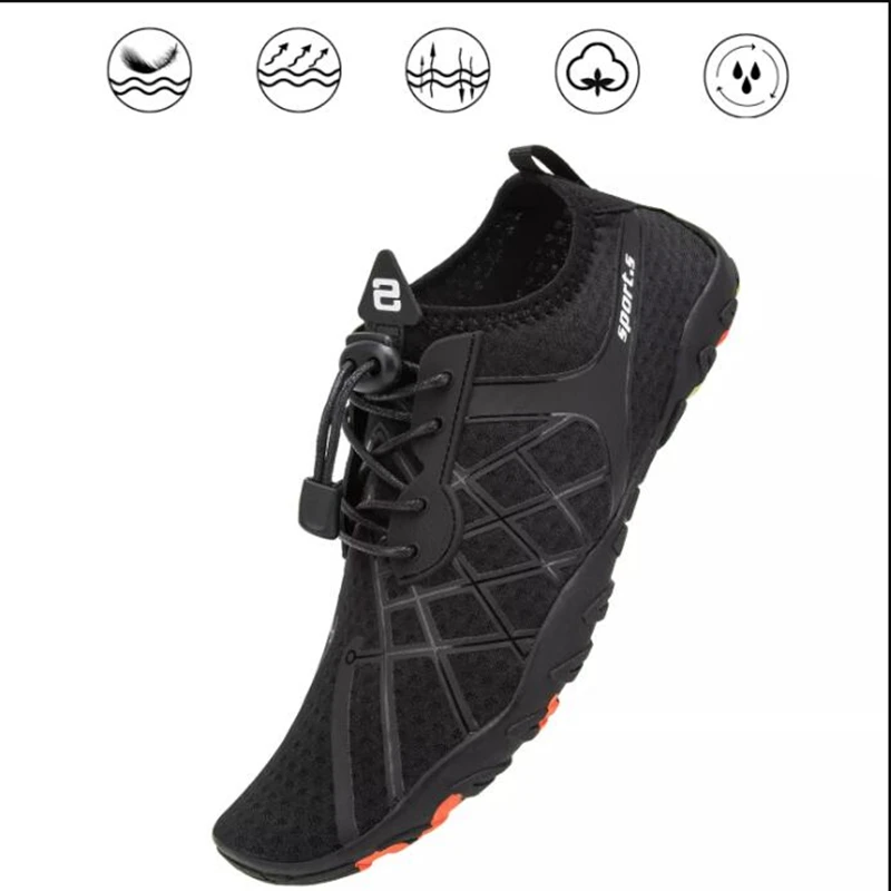 Мужские дышащие кроссовки aqua shoes wo Мужская Спортивная обувь унисекс обувь для плавания
