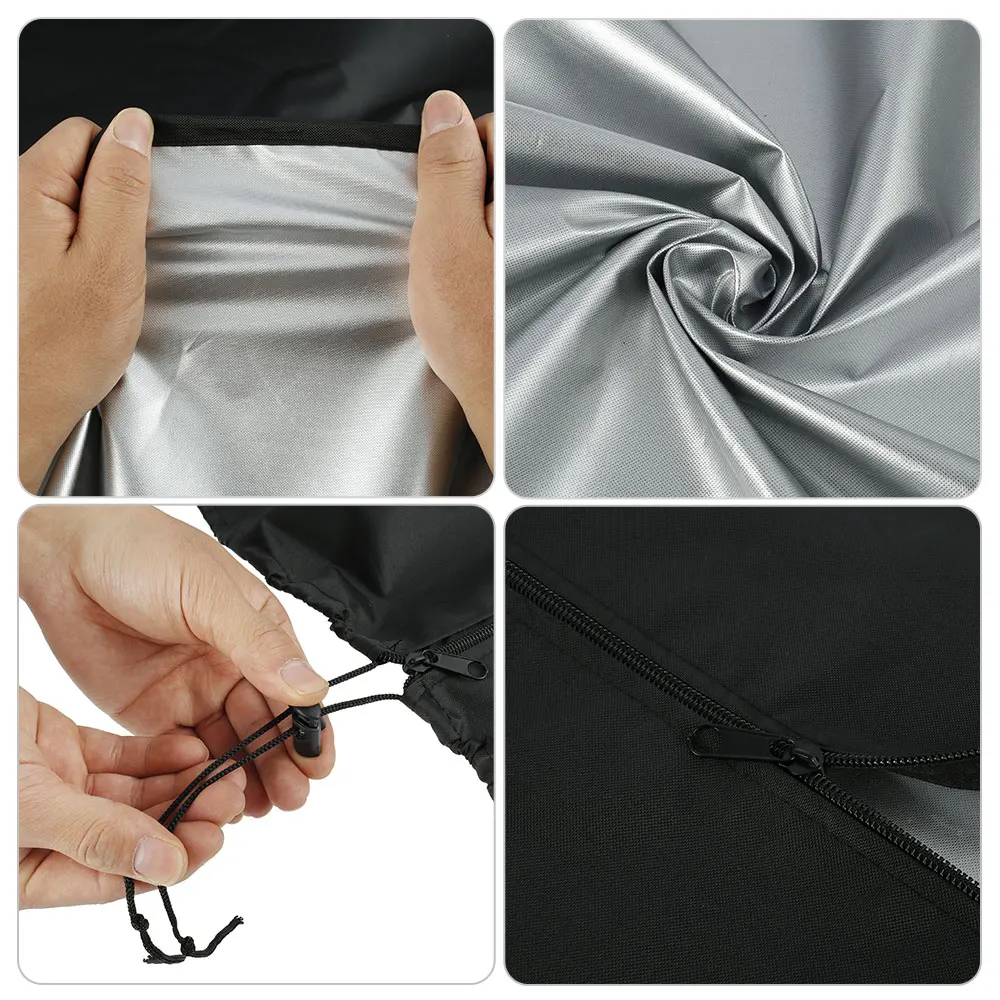 Garden Heater Cover Waterproof Courtyard Patio Gas Pyramid Standup Outdoor Furniture Protector with Zipper | Дом и сад