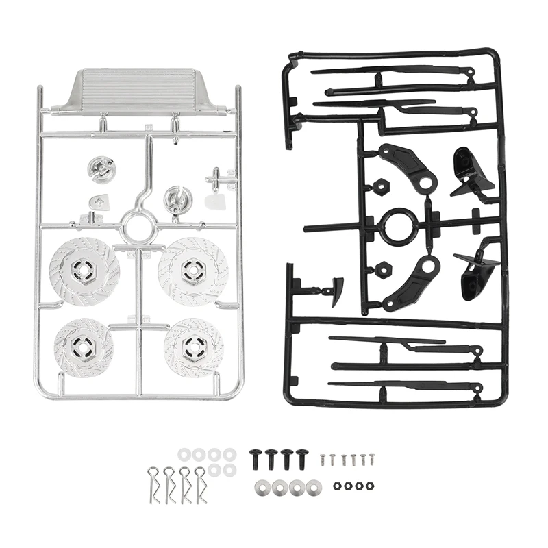 

1/10 RC Car Parts Racing on Road Drift Model Car Exhaust Dummy Brake Disc Accessories Vehicles Model for Speed Control