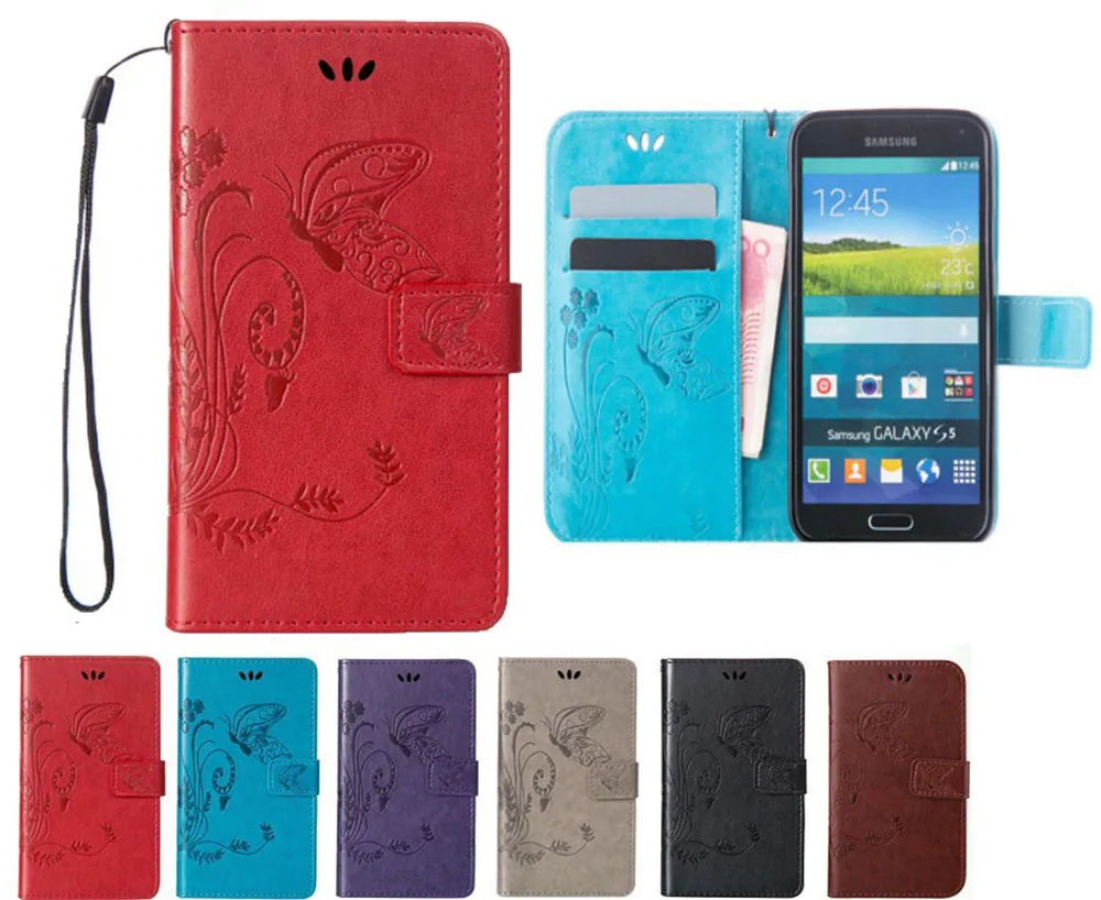 Case TOP Quality Butterfly PU Leather Cover With View For Leagoo M9 Pro / S9 Power 5 Z7 T5C S8 Kiicaa power mix | Мобильные телефоны