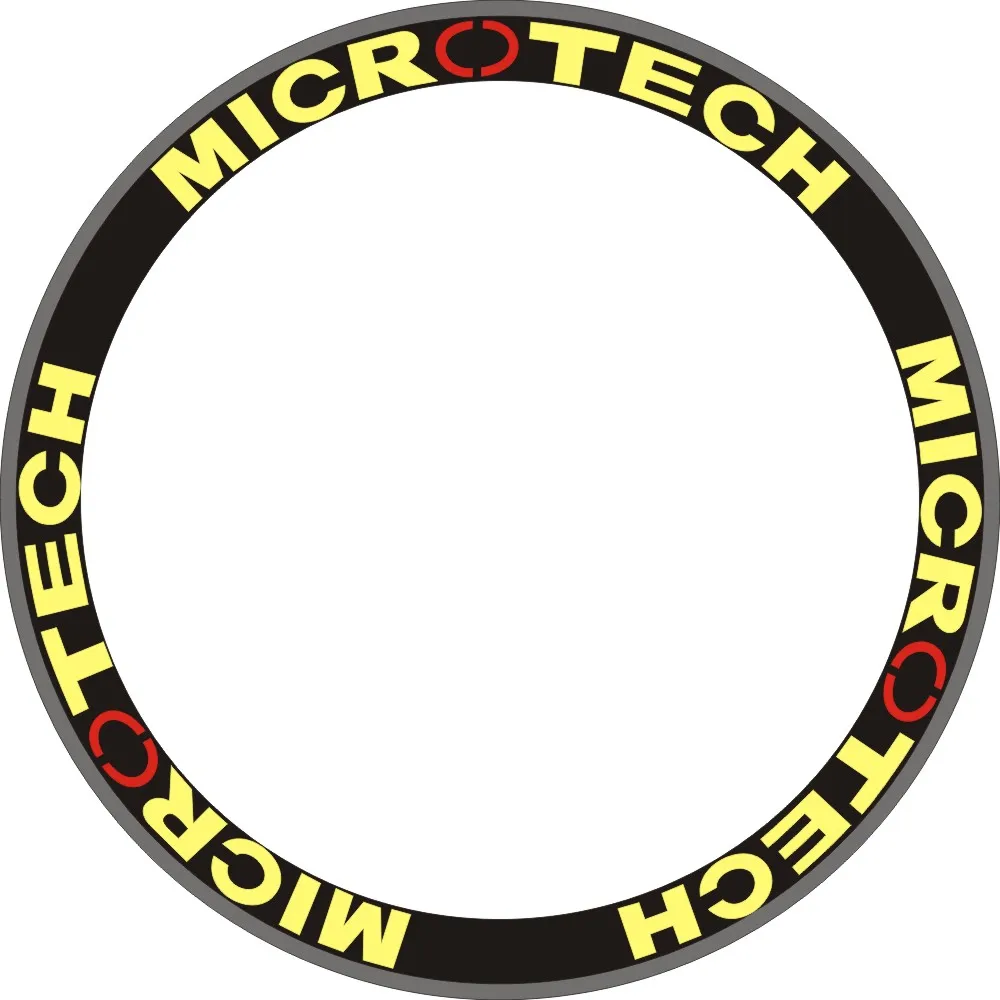 Наклейки на диски MicroTech наклейки колеса для велосипеда двухколесных колес 45/50/55/60