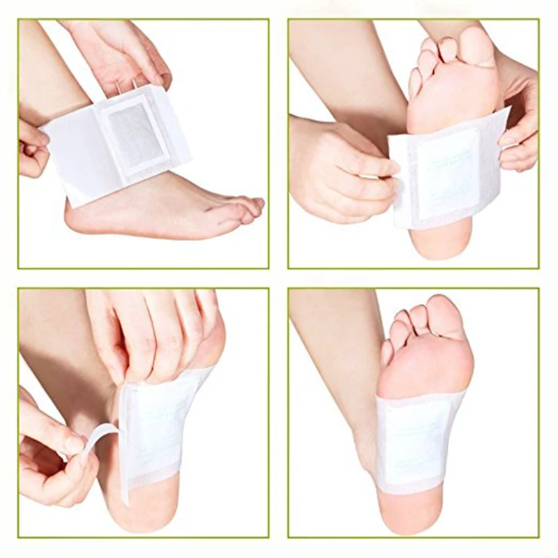 

NEW Feet Care Detox Foot Patch Slimming Foot Patches 10 Pcs Remove Toxin Foot Skin Smooth Cleansing Body Skin Care Pad
