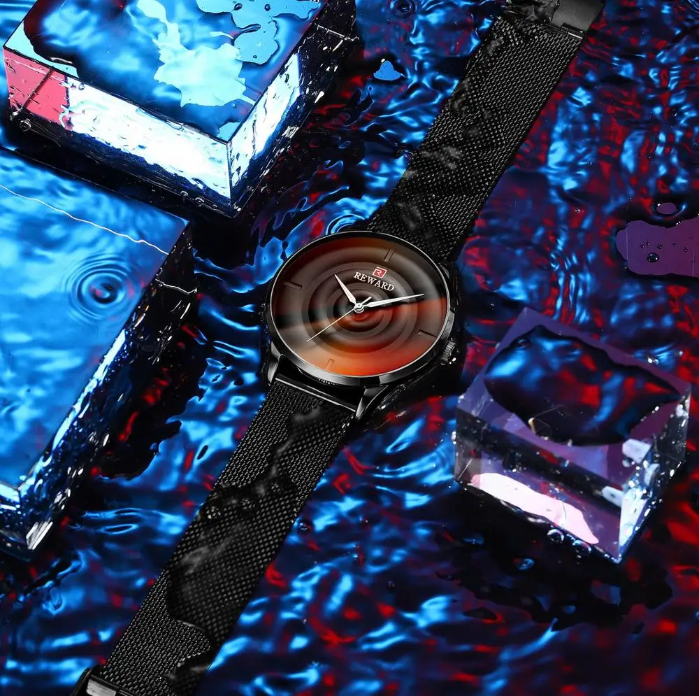 Награда простые мужские часы Топ бренд Роскошные Кварцевые Мужские Аналоговые с