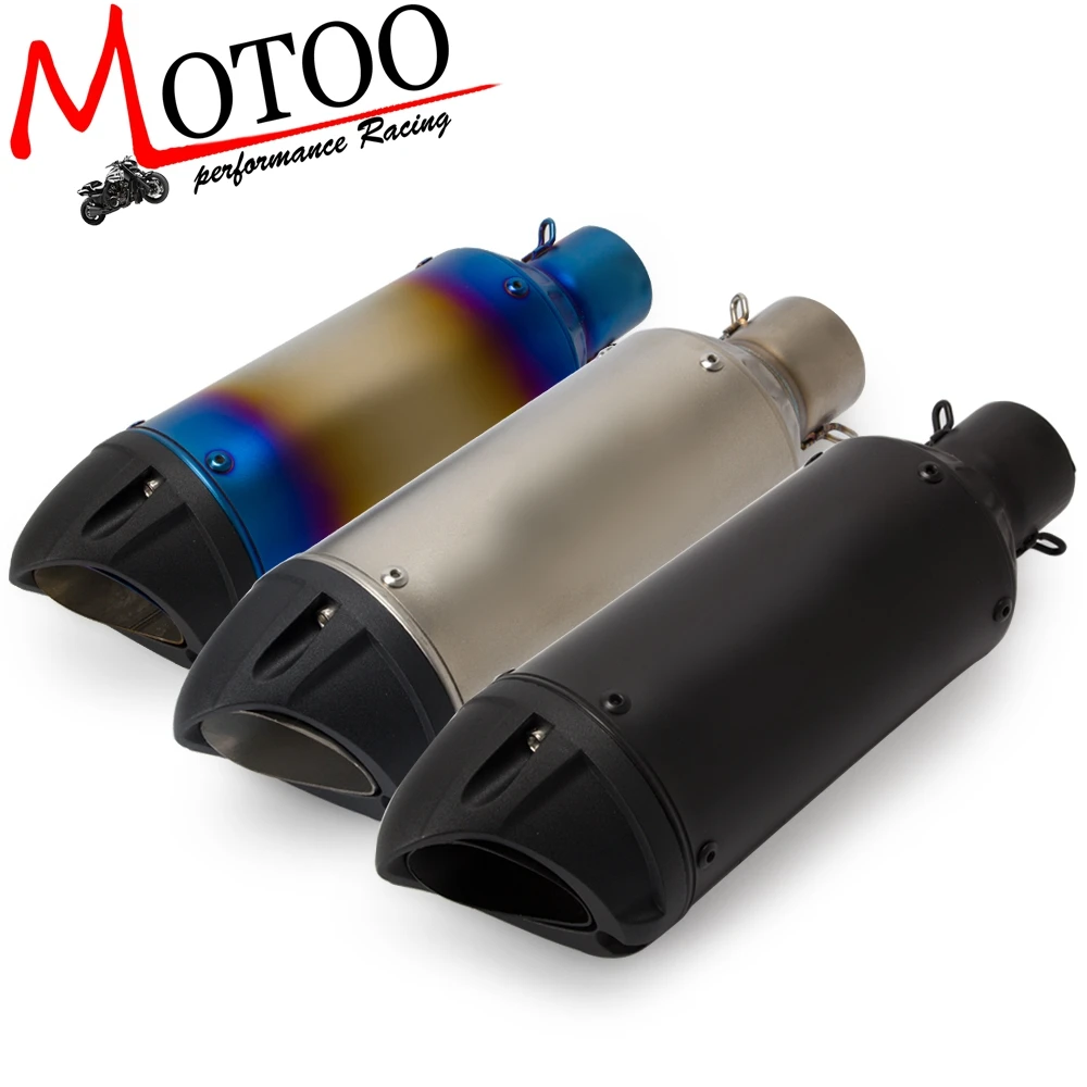 Выхлопная труба для мотоцикла 51 мм 2 дюйма из нержавеющей стали | Выхлопные