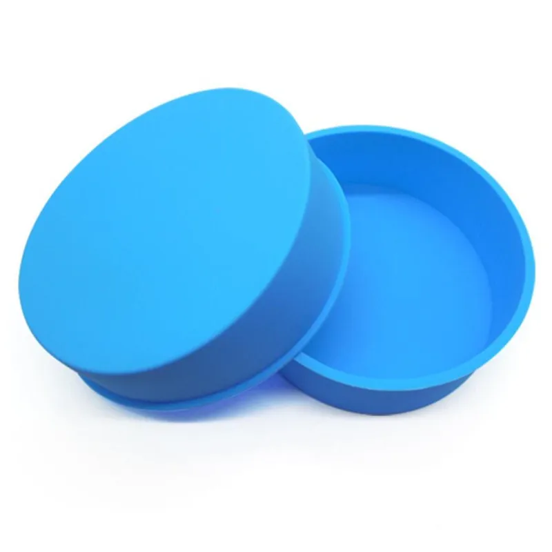 

4 Inch Silicone Cake Mold Round Shape Silicone Bread Pan Cake Mold Tray Muffin Cupcake Baking Pans Pastry Tools