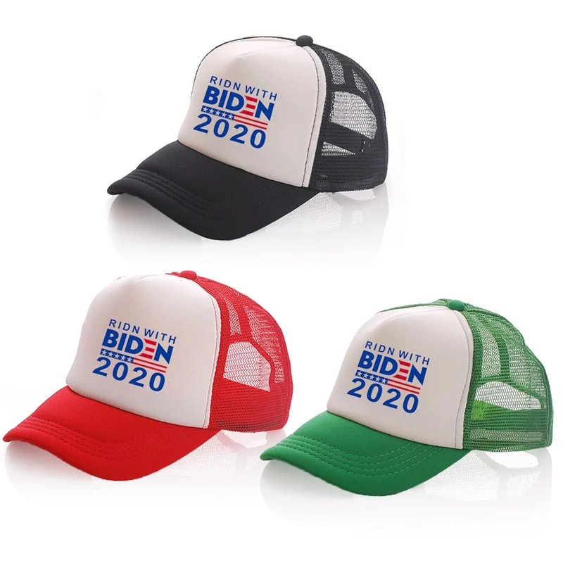 

U.S. Election Biden Hat Baseball Cap Visor Mesh Cap Adjustable Outdoor Sport Hip-hop Sun Hats