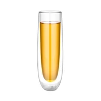 150ml double wall coffee cup shot vodka beer glasses drinking wine glass water juice cups creative champagne cockta mug