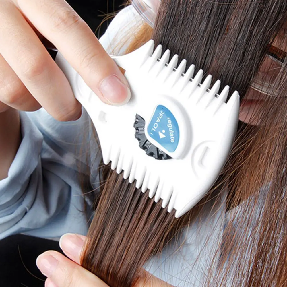 

Professional Adjustable Shaving comb Manual bangs thinner Double-sided blade hair comb Hair Styling Trimmer Cutter Razor Comb