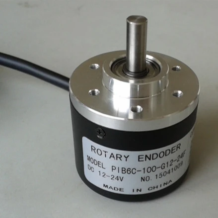 

PIB6C-100-G12-24F Shearing machine encoder PIB6C-100-G12-24F incremental solid shaft 6mm pulse 100 outer diameter 38mm