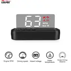 C100-HUD OBD2 II EUOBD лобовое стекло авто электронный Напряжение сигнализации Head Up Дисплей превышение скорости Предупреждение Системы проектор автомобиля HUD