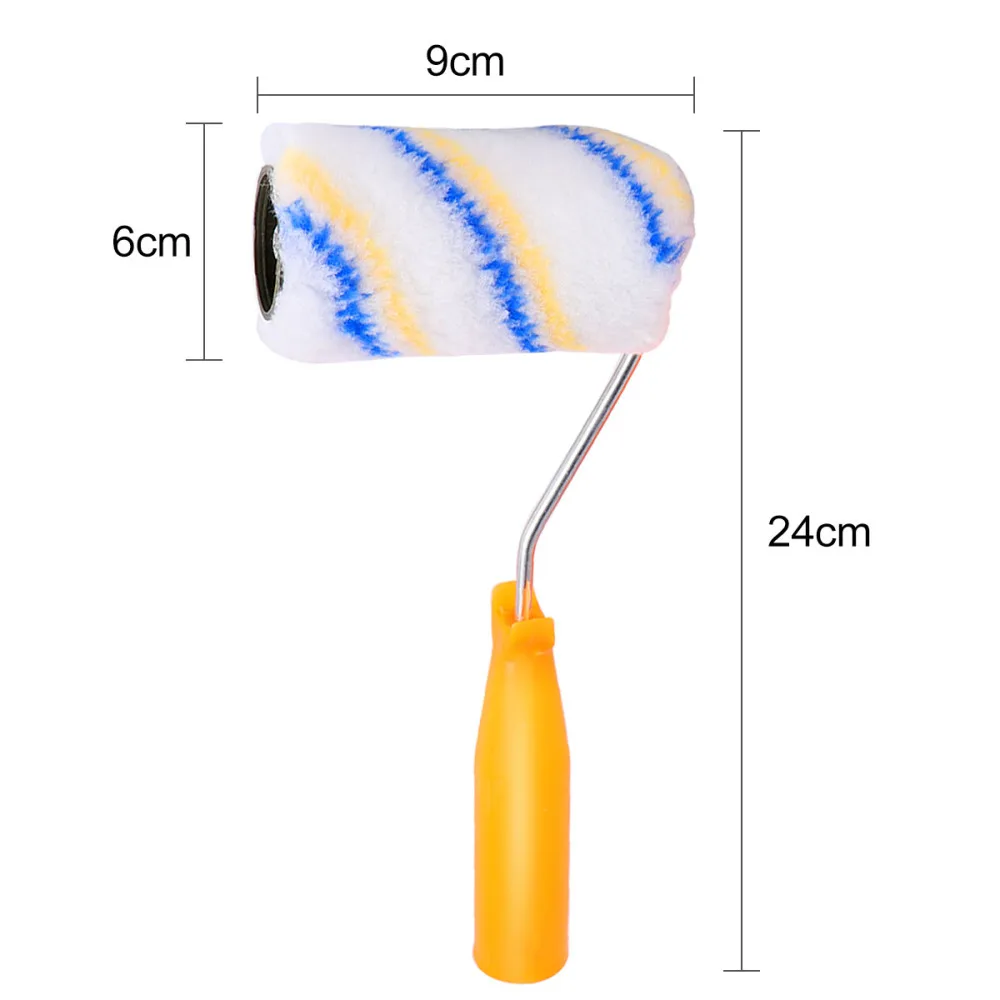 

5PCS 100MM Roller Paint Brushes Professional DIY Wall Paint Brushes for Bedroom Living Room