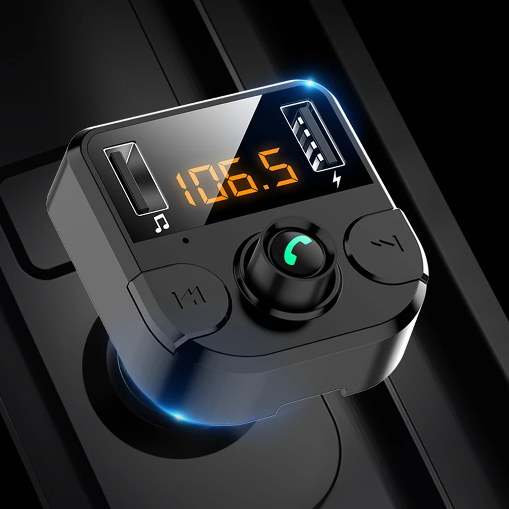 Автомобильный Fm трансмиттер беспроводной Bluetooth прием ЖК MP3 плеер автомобильный