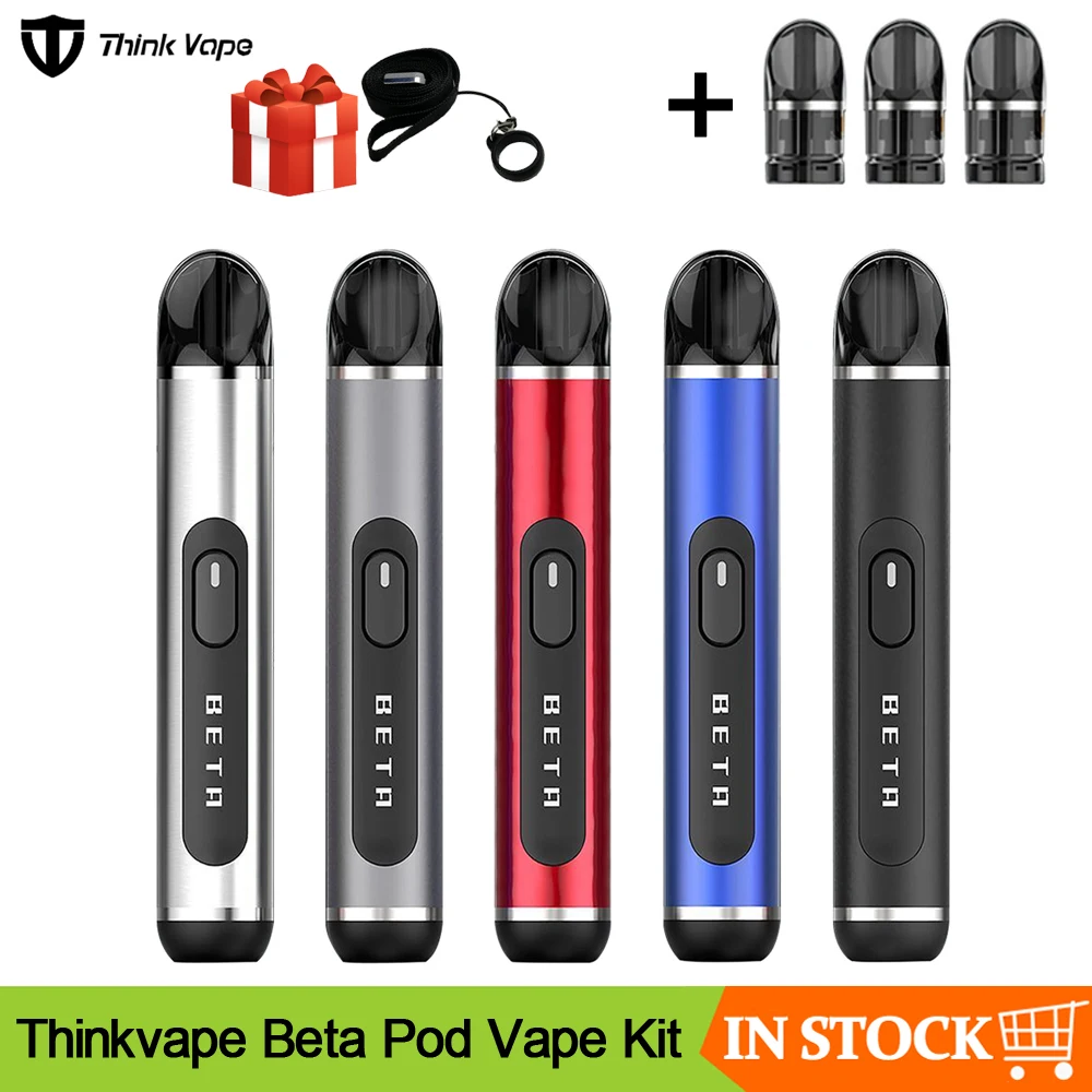 Оригинальный набор для вейпа Think Vape Beta Pod аккумулятор 380 мА/ч 1 2 мл многоразовый
