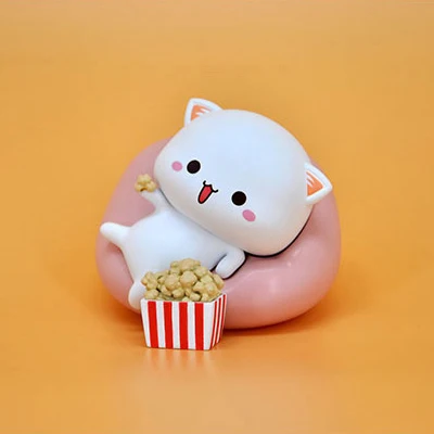 Милый Кот любви искусственное украшение для стола подарки пар милая мультяшная