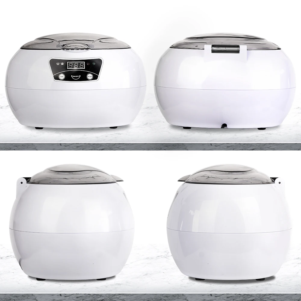 

Skymen 600ml Ultrasonic Cleaner Bath Timer for Jewelry Parts Glasses Manicure Stones Cutters Dental Razor Brush Ultrasound Sonic