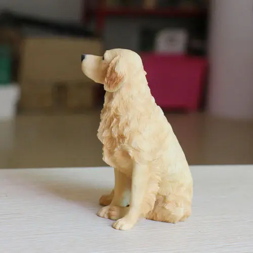 Фигурка собаки золотистого ретривера JJM фигурка животного украшение автомобиля