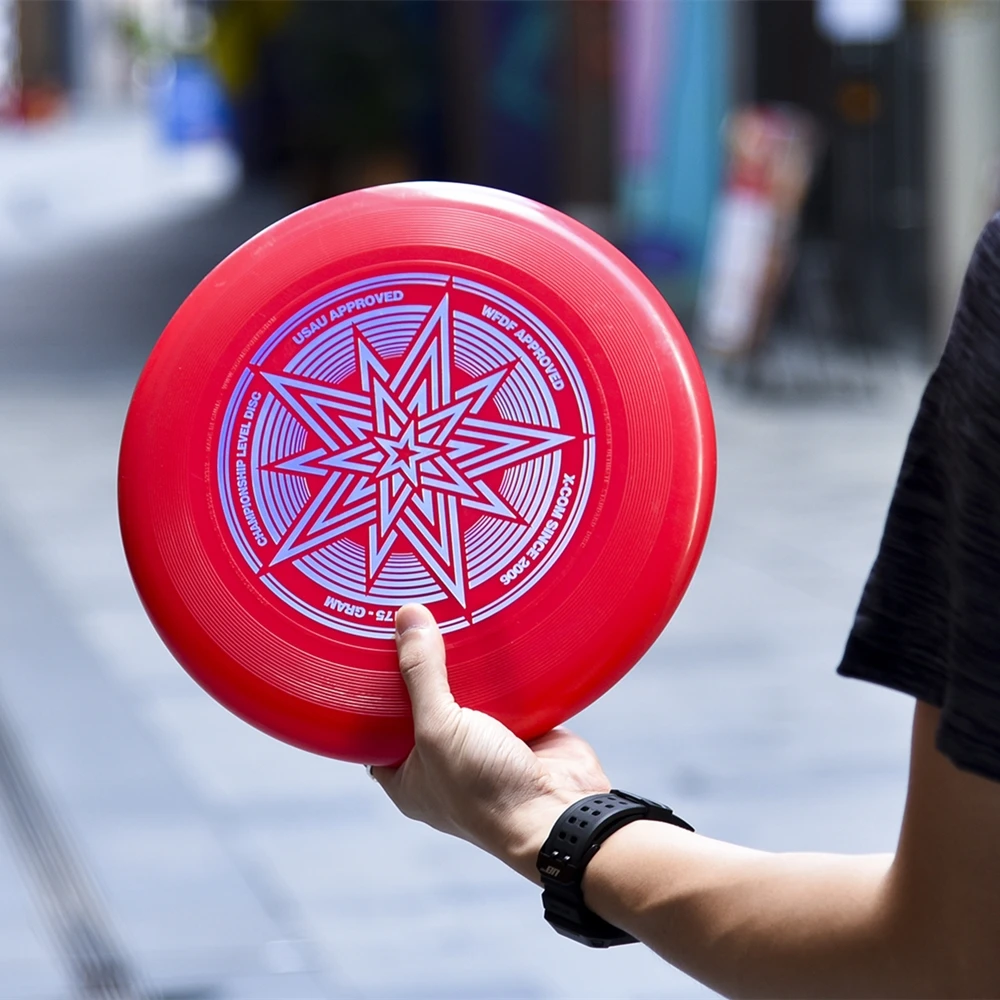 X COM Professional Ultimate Flying Disc сертифицированный WFDF 175g 4 цвета с сумкой для