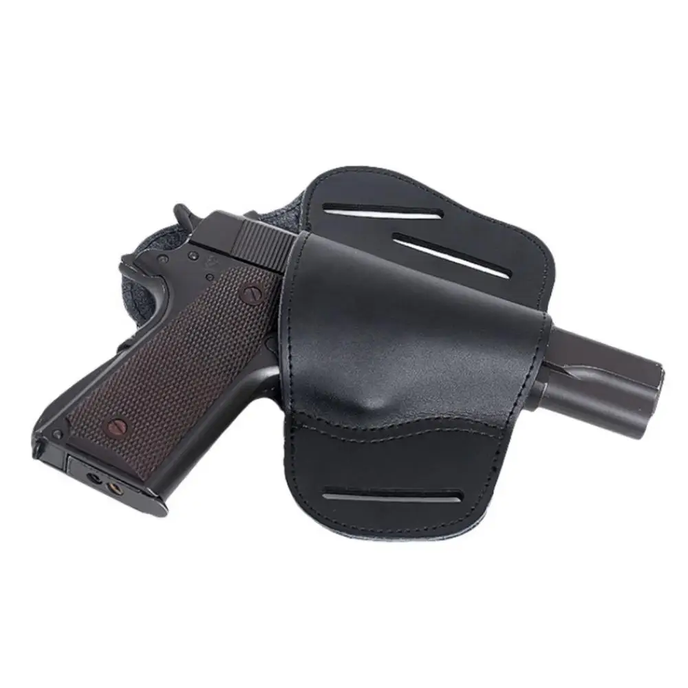 

18*16 Cm Portable Hunting Holster Leather Concealed Carry Holster Clip Case