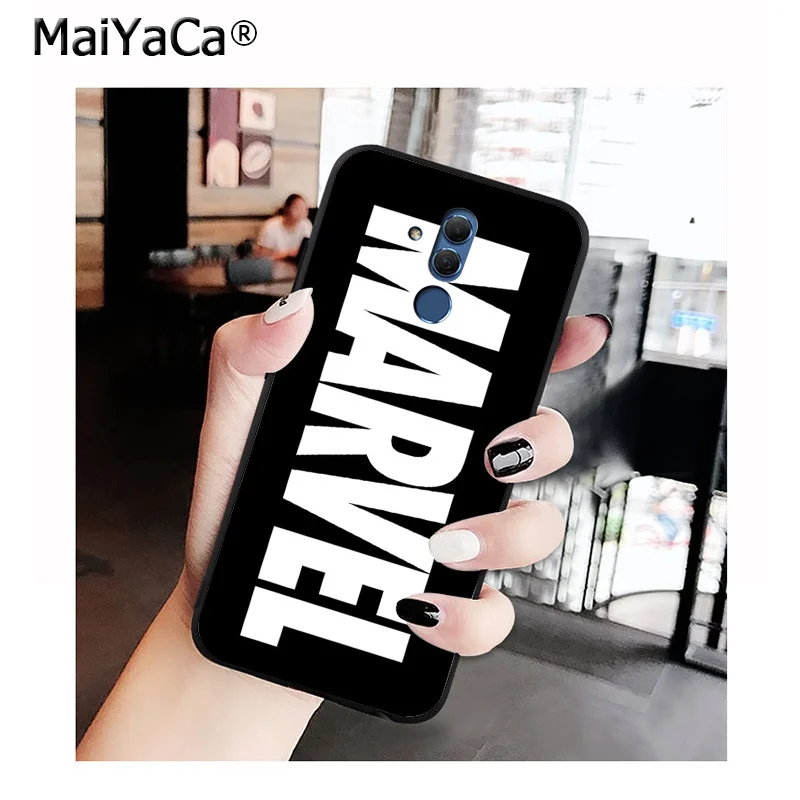 A15 MaiYaCa фильма «Дэдпул»; рубашки Железный человек Марвел Мстители чехол для телефона с логотипом для Huawei mate 10 20 Lite 20X Коврики 20 10 Pro Коврики 9 Nova3 3i - Цвет: A15