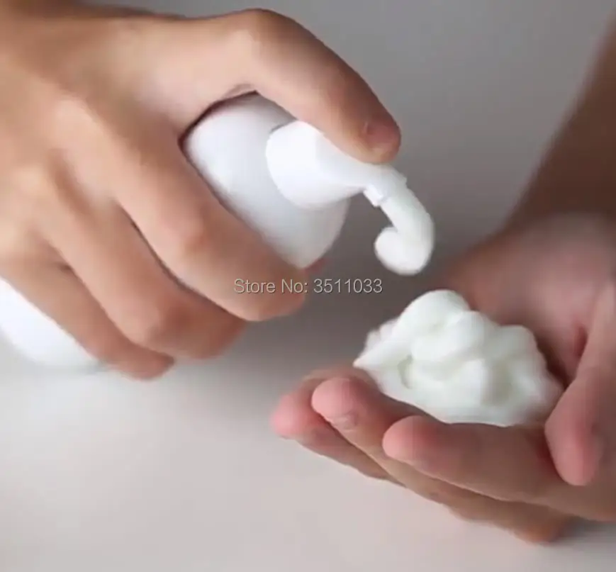 Пустая белая бутылка для пены 150 мл 15 шт. многоразовые бутылки с насосом мусса