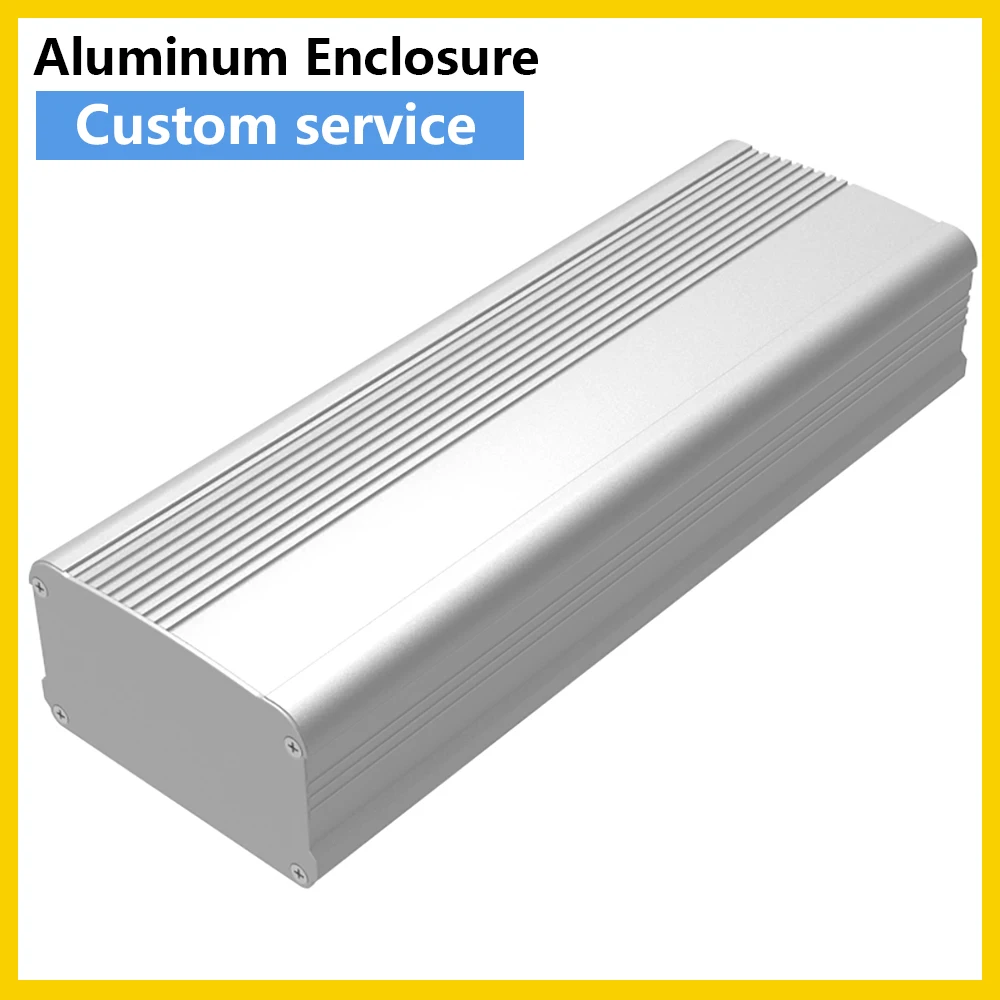 

Junction Box Portable Electroplating Sandblasting Cutting Hole Customization Box Electronic Component Enclosure H12 95W55H