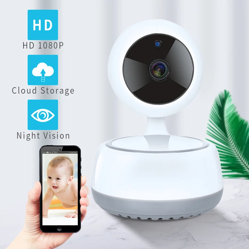 2MP 1080P WIFI камера IP беспроводная домашняя видеонаблюдения CCTV ИК Ночное Видение