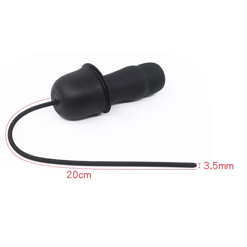 Силиконовый вибрирующий пенис штекер Usb зарядка уретральный звуковой дилатор