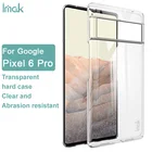 Прозрачный чехол Imak Air Crystal II для Google Pixel 6 Pro, жесткий пластиковый чехол из поликарбоната
