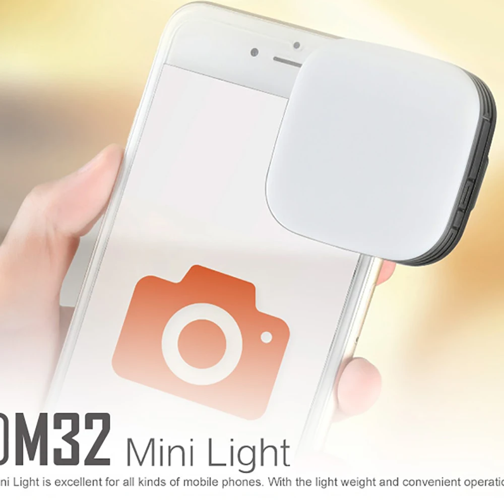 GODOX LED M32 портативный мини видео светильник мобильный телефон для фотографии ing