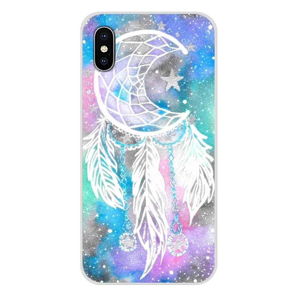 Прозрачные мягкие чехлы для Samsung Galaxy S2 S3 S4 S5 Mini S6 S7 Edge S8 S9 S10E Lite Plus Ловец снов