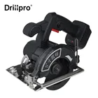 Электрическая циркулярная пила 10800 обмин, регулируемые электроинструменты 0  до 45 , многофункциональная режущая машина для батареи Makita 18 в, 125 мм